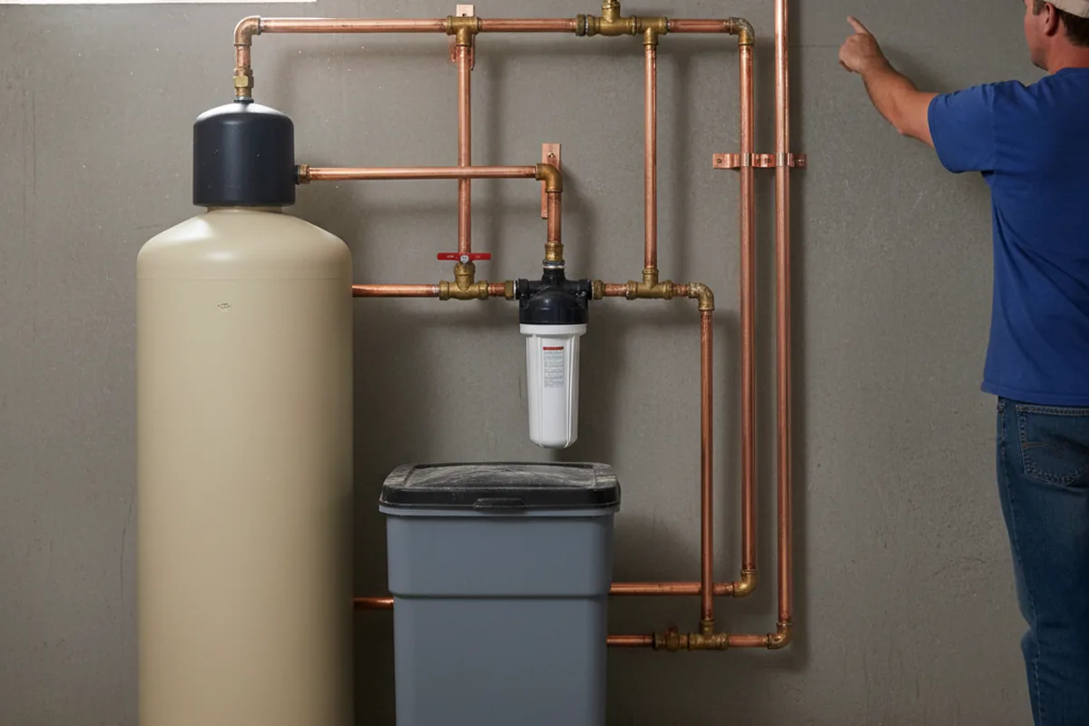 Whole-house water treatment system installed in Weaverville